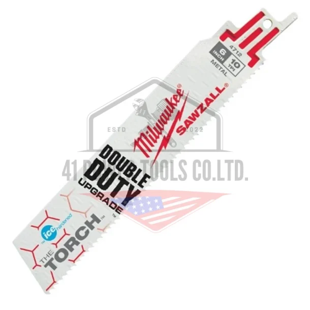 ใบเลื่อยซอว์ซอลตัดเหล็ก 6" TORCH Ice Hardened  10 TPI (5 ใบ)