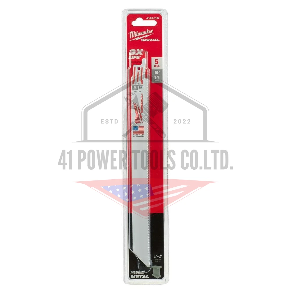 ใบเลื่อยซอว์ซอลตัดเหล็ก 9" Thin Kerf 14 TPI (5ใบ) - Image 4