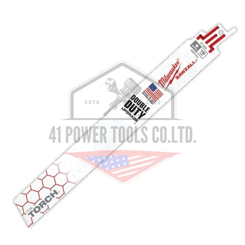 ใบเลื่อยซอว์ซอลตัดเหล็ก 6" TORCH 18 TPI (5ใบ)