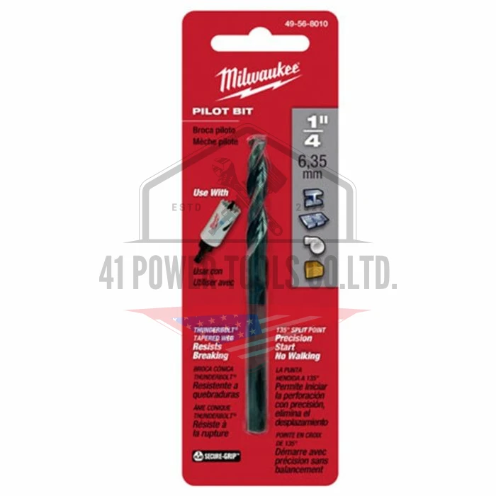 ดอกเจาะนำ1/4" x 3 1/2" Thunderbolt HSS - Image 4