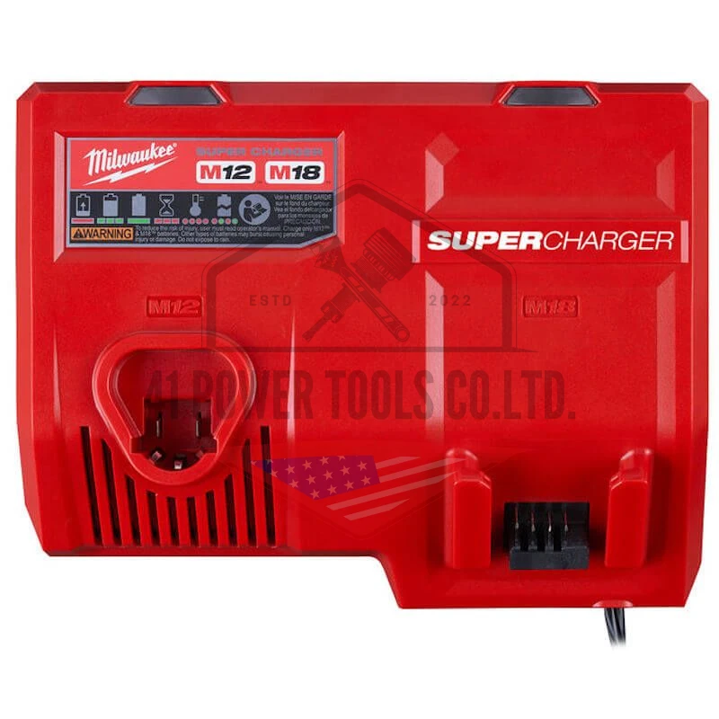 แท่นชาร์จแบตเตอรี่ 12-18 โวลต์ แบบซูเปอร์ชาร์จ Milwaukee - M12-18 SC - Image 2