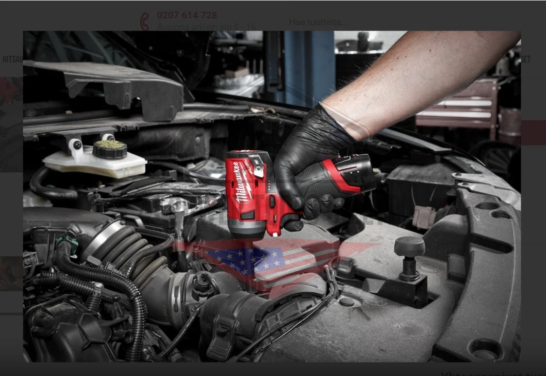 แบตเตอรี่ 12 โวลต์ 2.0 แอมป์อาว Milwaukee - M12 B2 - Image 3