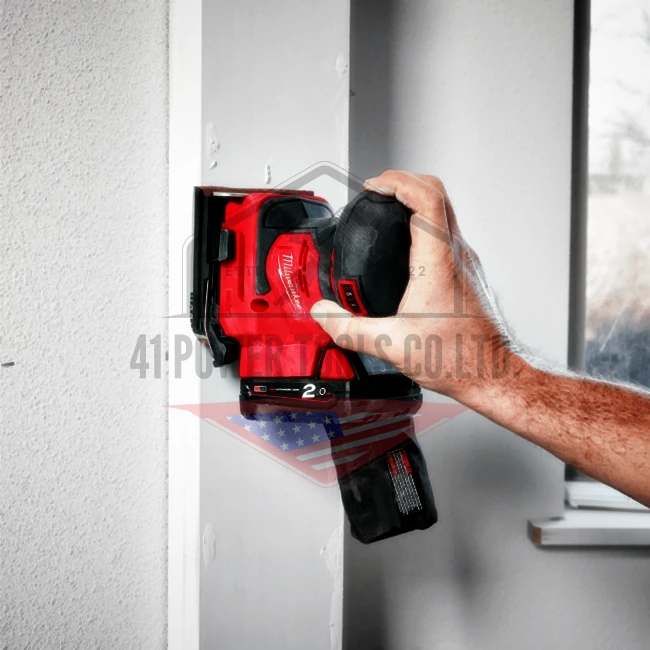 M18 เครื่องขัดกระดาษทรายแบบลูกเบี้ยวไร้สาย (เครื่องเปล่า) Milwaukee - M18 BOS125-0X0 - Image 2