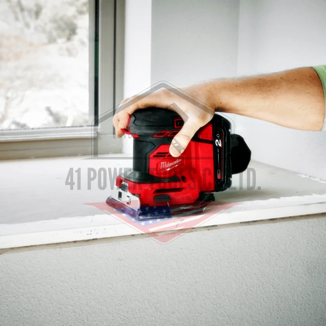 M18 เครื่องขัดกระดาษทรายแบบลูกเบี้ยวไร้สาย (เครื่องเปล่า) Milwaukee - M18 BOS125-0X0 - Image 3