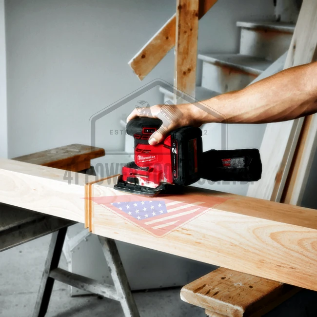 M18 เครื่องขัดกระดาษทรายแบบลูกเบี้ยวไร้สาย (เครื่องเปล่า) Milwaukee - M18 BOS125-0X0 - Image 4