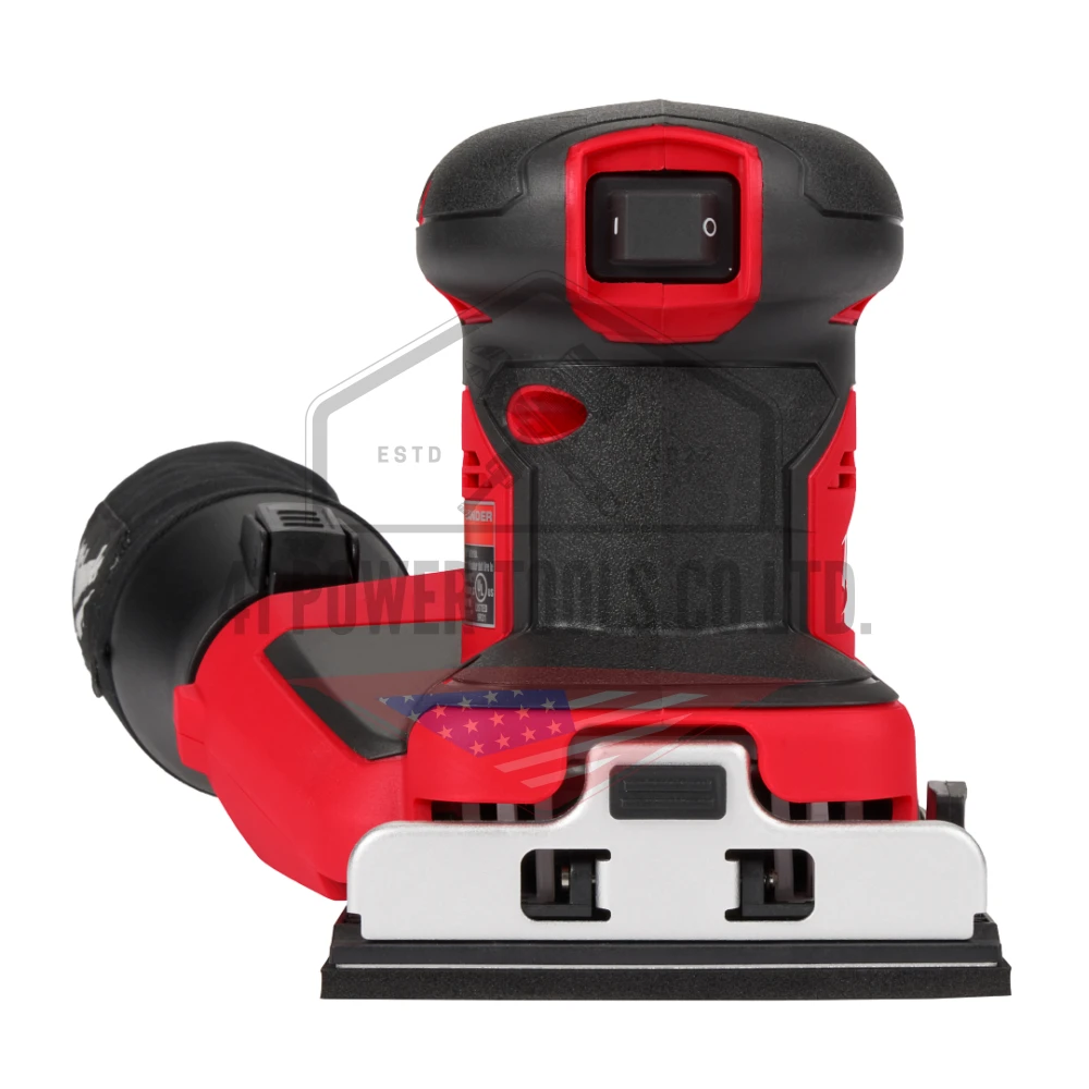 M18 เครื่องขัดกระดาษทรายแบบลูกเบี้ยวไร้สาย (เครื่องเปล่า) Milwaukee - M18 BOS125-0X0 - Image 8
