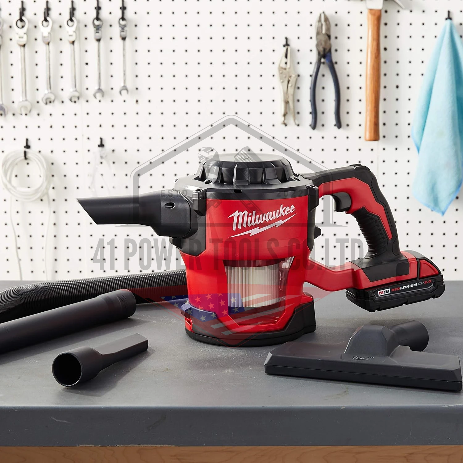 M18 เครื่องดูดฝุ่นไร้สาย คอมแพ็ค (เครื่องเปล่า) Milwaukee - M18 CV-0 - Image 4