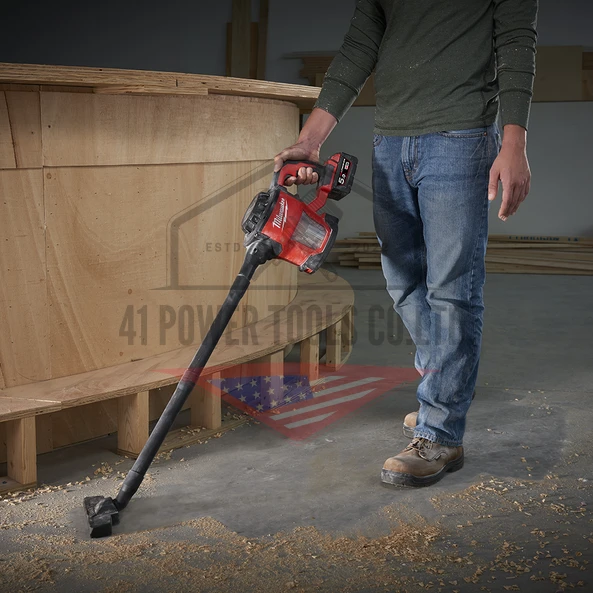 M18 เครื่องดูดฝุ่นไร้สาย คอมแพ็ค (เครื่องเปล่า) Milwaukee - M18 CV-0 - Image 5