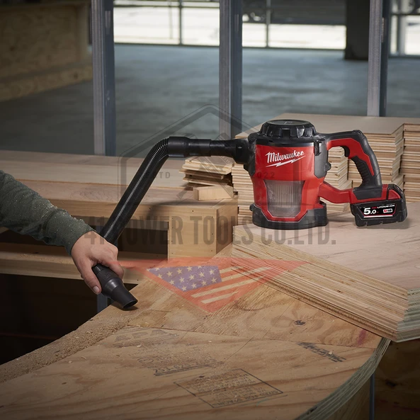 M18 เครื่องดูดฝุ่นไร้สาย คอมแพ็ค (เครื่องเปล่า) Milwaukee - M18 CV-0 - Image 7
