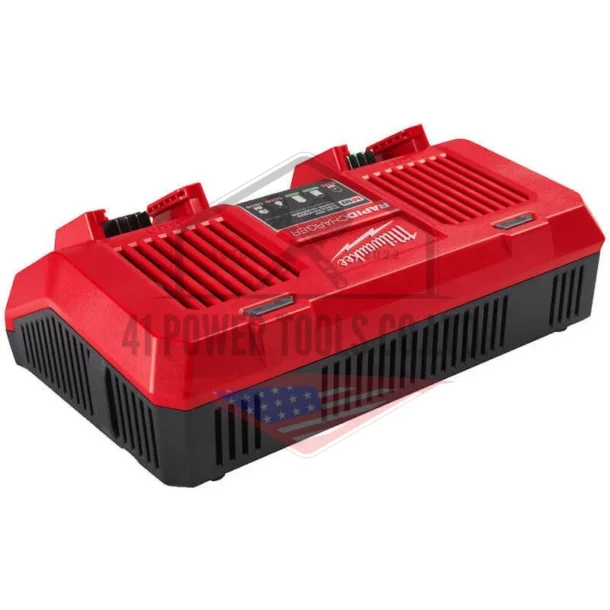 Alternative view of แท่นชาร์จแบตเตอรี่ 18 โวลต์ แบบชาร์จเร็ว 2 ช่อง Milwaukee -  M18 DFC