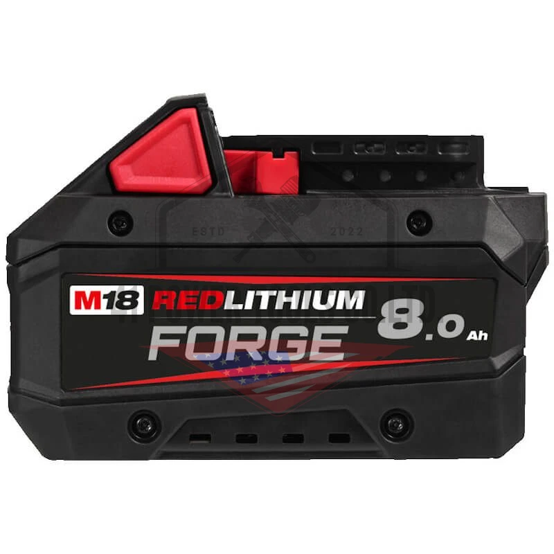 M18 FORGE™ แบตเตอรี่ 8.0 แอมป์อาว Milwaukee - M18 FB8 - Image 2