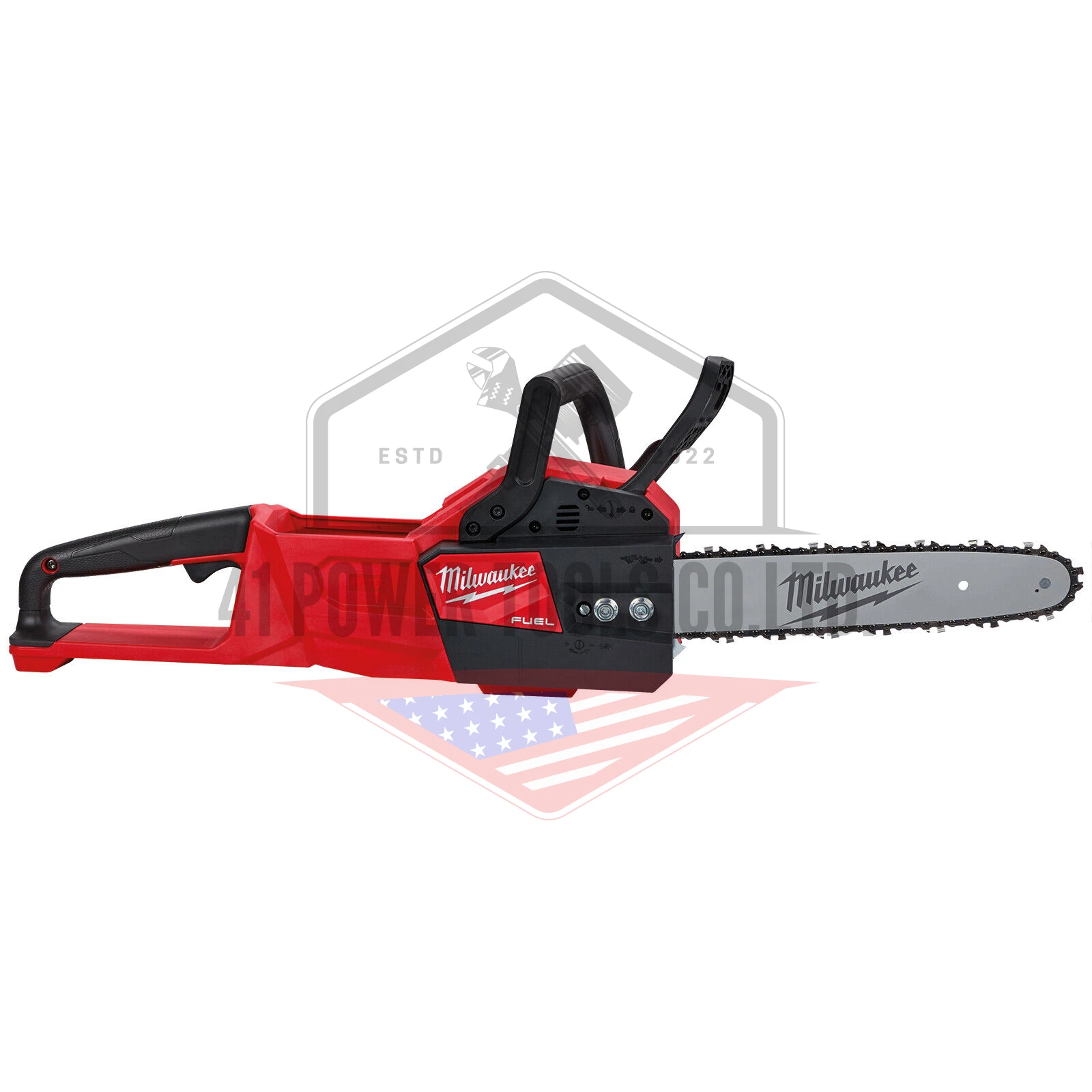 M18 FUEL™ เลื่อยโซ่ไร้สาย 11" (เครื่องเปล่า) Milwaukee - M18 FCHSC-0G0 - Image 6