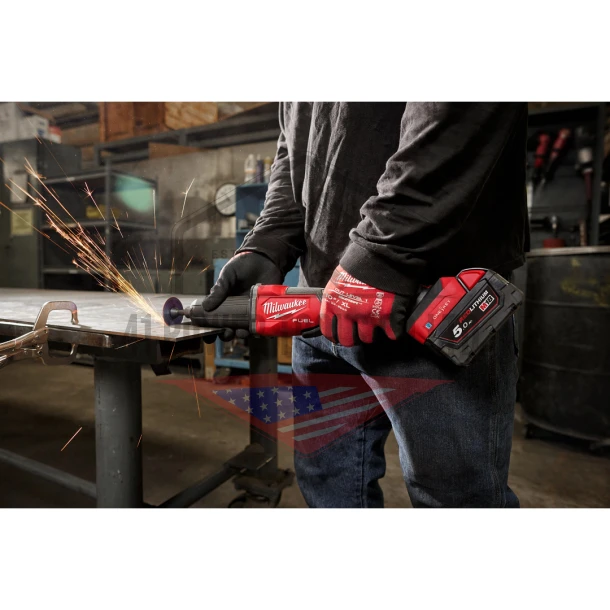 M18 FUEL™ เครื่องเจียรคอตรงยาวไร้สาย ปรับความเร็วรอบได้ (เครื่องเปล่า) Milwaukee - M18 FDGROVB-0X0 - Image 3