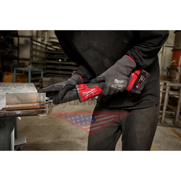 M18 FUEL™ เครื่องเจียรคอตรงยาวไร้สาย ปรับความเร็วรอบได้ (เครื่องเปล่า) Milwaukee - M18 FDGROVB-0X0 - Image 4