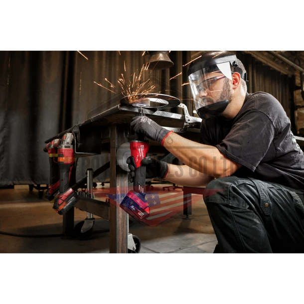 M18 FUEL™ เครื่องเจียรคอตรงยาวไร้สาย ปรับความเร็วรอบได้ (เครื่องเปล่า) Milwaukee - M18 FDGROVB-0X0 - Image 5