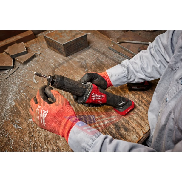 M18 FUEL™ เครื่องเจียรคอตรงยาวไร้สาย ปรับความเร็วรอบได้ (เครื่องเปล่า) Milwaukee - M18 FDGROVB-0X0 - Image 7
