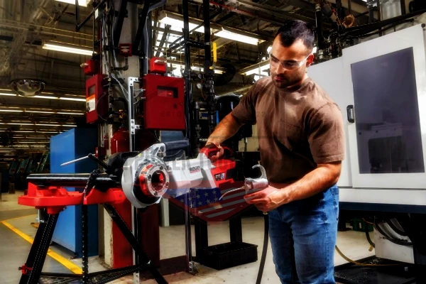 Alternative view of M18 FUEL™ เครื่องต๊าปเกลียว ไร้สาย พร้อมลูกดาย (เครื่องเปล่า) Milwaukee -  M18 FPT114-0C0