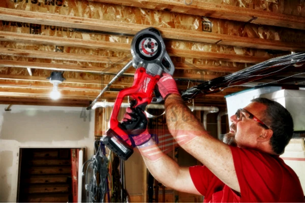 M18 FUEL™ เครื่องต๊าปเกลียว ไร้สาย พร้อมลูกดาย (เครื่องเปล่า) Milwaukee - M18 FPT114-0C0 - Image 6