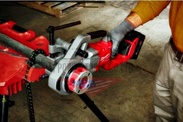 M18 FUEL™ เครื่องต๊าปเกลียว ไร้สาย พร้อมลูกดาย (เครื่องเปล่า) Milwaukee - M18 FPT114-0C0 - Image 8