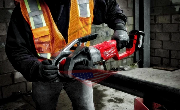 M18 FUEL™ เครื่องต๊าปเกลียว ไร้สาย พร้อมลูกดาย (เครื่องเปล่า) Milwaukee - M18 FPT114-0C0 - Image 9