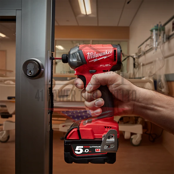 M18 FUEL™ ไขควงกระแทกไร้สาย ระบบไฮดรอลิค (เครื่องเปล่า) Milwaukee - M18 FQID-0 - Image 3