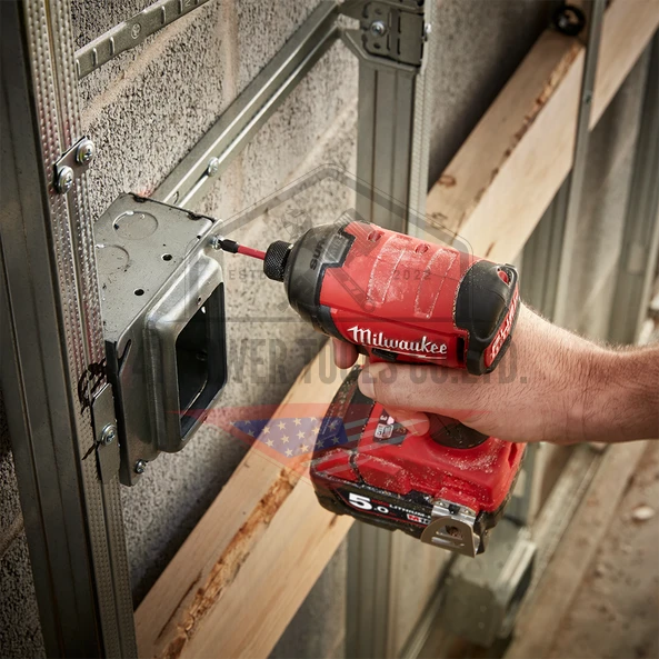 M18 FUEL™ ไขควงกระแทกไร้สาย ระบบไฮดรอลิค (เครื่องเปล่า) Milwaukee - M18 FQID-0 - Image 5