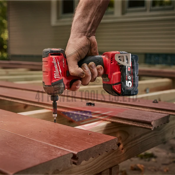 M18 FUEL™ ไขควงกระแทกไร้สาย ระบบไฮดรอลิค (เครื่องเปล่า) Milwaukee - M18 FQID-0 - Image 7