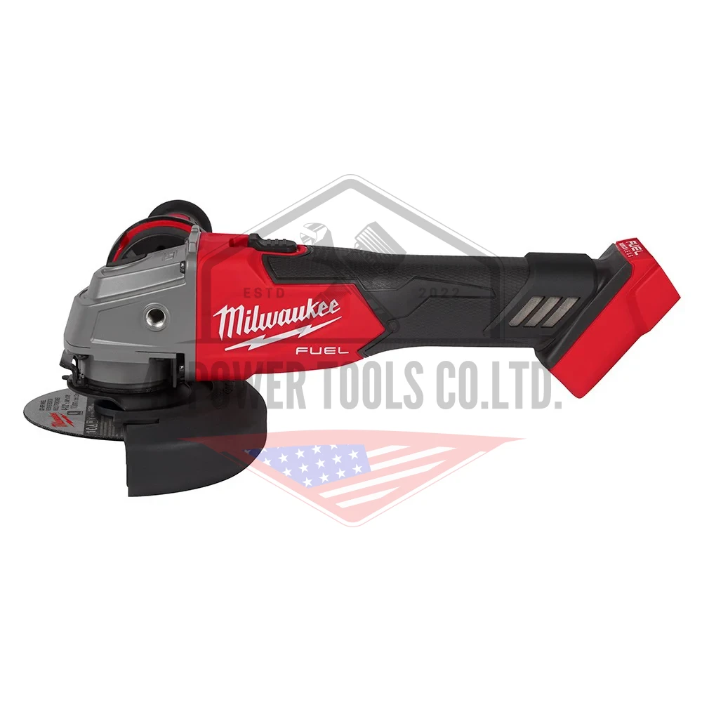 M18 FUEL™ เครื่องเจียรไร้สาย 4" ปรับความเร็วรอบได้ ระบบเบรค (เครื่องเปล่า) Milwaukee - M18 FSAGV100XB-0X0 - Image 7