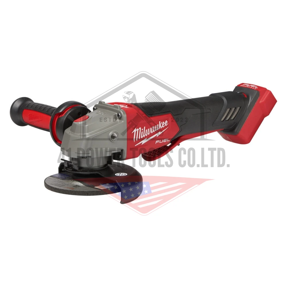 M18 FUEL™ เครื่องเจียรไร้สาย 5” ปรับความเร็วรอบได้ สวิทซ์ท้อง ระบบเบรค (เครื่องเปล่า) Milwaukee - M18 FSAGV125XPDB-0X0 - Image 4