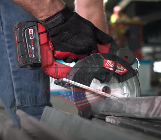 M18 FUEL™ เลื่อยวงเดือนตัดโลหะไร้สาย 150 มม. (เครื่องเปล่า) Milwaukee - M18 FMCS-0X - Image 4