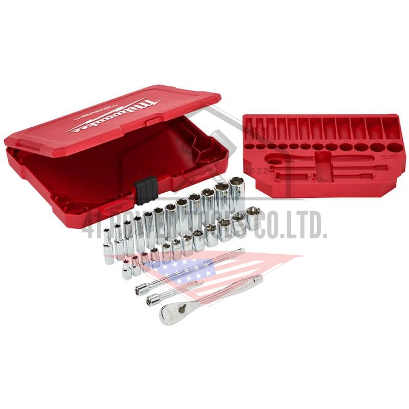 ชุดประแจบล็อก 1/4" 28 ชิ้น - Image 3