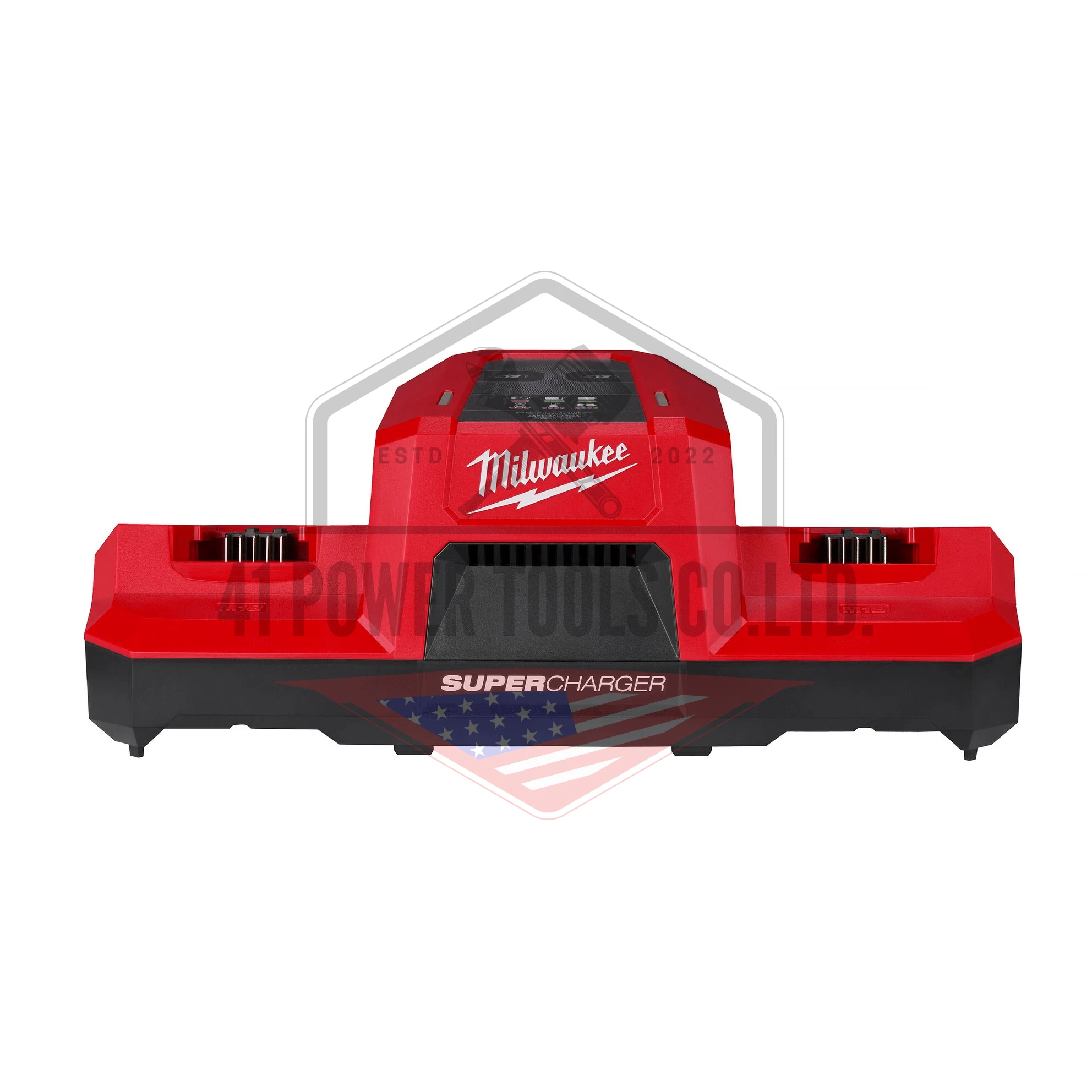 M18 แท่นชาร์จแบตเตอรี่ แบบซูเปอร์ชาร์จ 2 ช่อง Milwaukee - M18 DBSC SA - Image 2