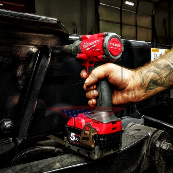 M18 FUEL™ บล็อกกระแทกไร้สาย 1/2" คอมแพ็ค (เครื่องเปล่า) Milwaukee - M18 FIW212-0 - Image 7