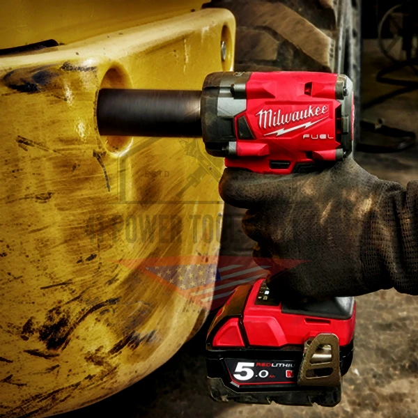 M18 FUEL™ บล็อกกระแทกไร้สาย 1/2" คอมแพ็ค (เครื่องเปล่า) Milwaukee - M18 FIW212-0 - Image 8