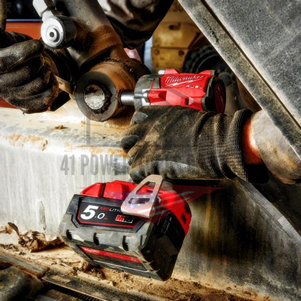 M18 FUEL™ บล็อกกระแทกไร้สาย 1/2" คอมแพ็ค (เครื่องเปล่า) Milwaukee - M18 FIW212-0 - Image 9