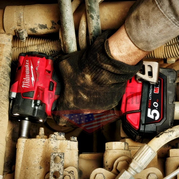 M18 FUEL™ บล็อกกระแทกไร้สาย 1/2" คอมแพ็ค (เครื่องเปล่า) Milwaukee - M18 FIW212-0 - Image 10