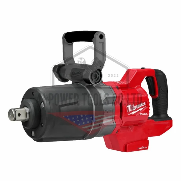 M18 FUEL™ บล็อกกระแทกไร้สาย 1" แรงบิดสูง แกนสั้น ด้ามจับทรง D (เครื่องเปล่า) Milwaukee -  M18 ONEFHIWF1DS-0C0